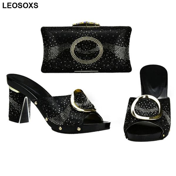 new african women matching italian shoe and bag set italian shoe with matching bag for wedding ladies nigerian shos and sets, Black
new african women matching italian shoe and bag set italian shoe with matching bag for wedding ladies nigerian shos and sets, Black