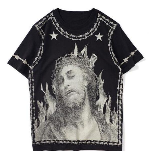 luxury trend designer t-shirt fashion wild comfortable cotton t shirt street hip-hop character printing couple t-shirts, White;black
luxury trend designer t-shirt fashion wild comfortable cotton t shirt street hip-hop character printing couple t-shirts, White;black