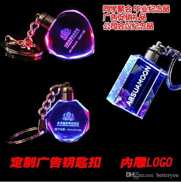 crystal keychain luminous key ring, Silver 
crystal keychain luminous key ring, Silver