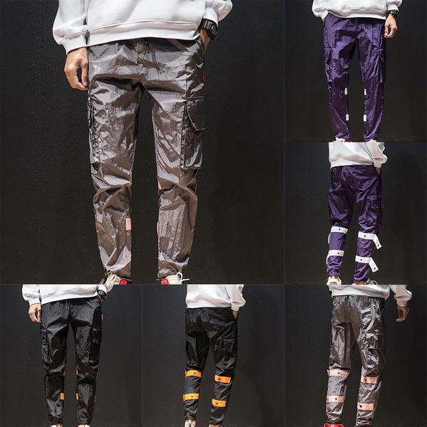 men's sport casual comfortable loose sports trousers tight-drying multi-pocket pants daily wearing harajuku #25, Black
men's sport casual comfortable loose sports trousers tight-drying multi-pocket pants daily wearing harajuku #25, Black