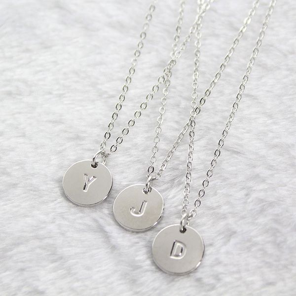 A-Z 26 Letter Necklaces Pendants alphabet Gold silver Color Choker Initial Necklace Women Girl Jewelry Free Shipping
A-Z 26 Letter Necklaces Pendants alphabet Gold silver Color Choker Initial Necklace Women Girl Jewelry Free Shipping