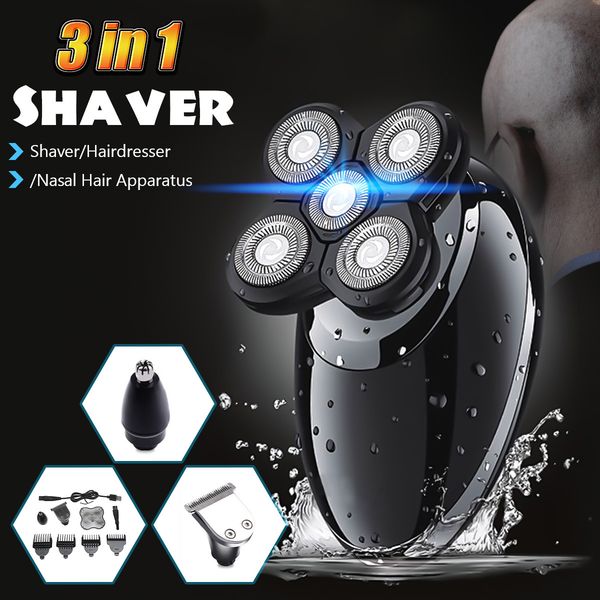 spz 3 in 1 usb rechargeable male electric shaver bald head rotary beard shaver razor hair trimmer clipper nose grooming kit sets
spz 3 in 1 usb rechargeable male electric shaver bald head rotary beard shaver razor hair trimmer clipper nose grooming kit sets