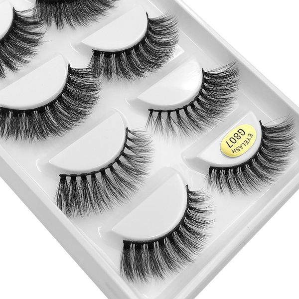 5 pairs natural fake eyelashes hybrid models eye lashes hand made 3d mink lashes eye wispy long mink g807
5 pairs natural fake eyelashes hybrid models eye lashes hand made 3d mink lashes eye wispy long mink g807