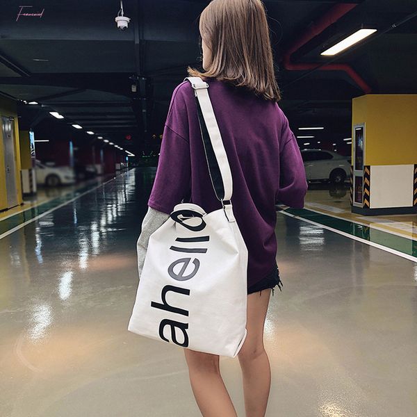 brand bags for women fashion women letter canvas messenger sac main femme shoulder bag hand bag travel bag 5%