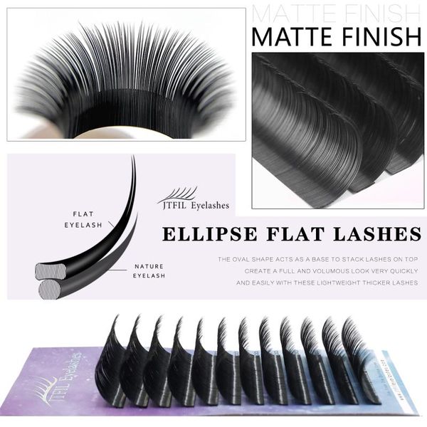 jtfil flat lashes extension for professionals ellipse flat lash split tip profession soft silk eyelash j/b/c/d curl
jtfil flat lashes extension for professionals ellipse flat lash split tip profession soft silk eyelash j/b/c/d curl