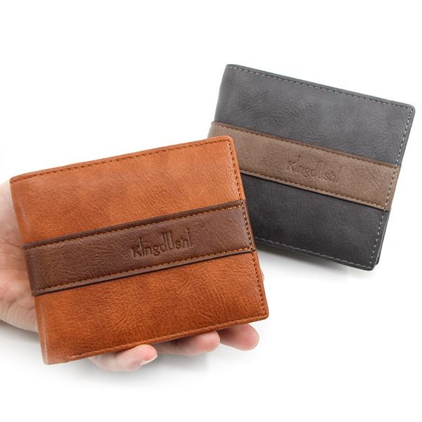 mens contrast color thin wallet price men short clutch bag luxury wallet pu casual small pocket hombre, Red;black
mens contrast color thin wallet price men short clutch bag luxury wallet pu casual small pocket hombre, Red;black