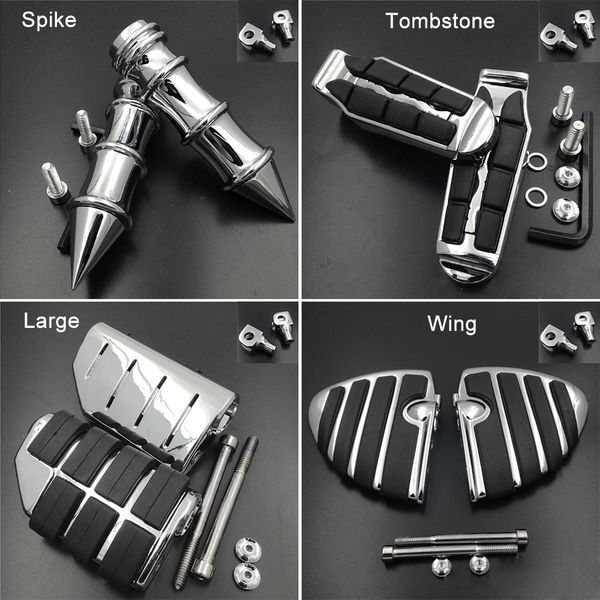front rider spike foot peg for vulcan vn 800 classic custom vn900 footpeg rest pedal aluminum rubber motorcycle parts
front rider spike foot peg for vulcan vn 800 classic custom vn900 footpeg rest pedal aluminum rubber motorcycle parts
