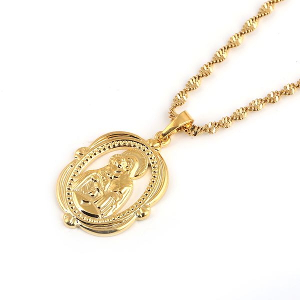 virgin mary our lady and the son russia ukraine religious ornaments gold color jewelry gifts for women men, Silver
virgin mary our lady and the son russia ukraine religious ornaments gold color jewelry gifts for women men, Silver