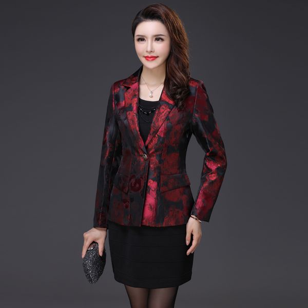 2017 new women slim long sleeved blazer jacquard women blazers and jackets work wear mother clothes, White;black
2017 new women slim long sleeved blazer jacquard women blazers and jackets work wear mother clothes, White;black