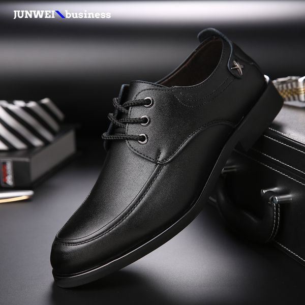 business dress men shoes flats pu leather pointed toe formal business shoes lace up men's oxford wedding flats club l4 's, Black
business dress men shoes flats pu leather pointed toe formal business shoes lace up men's oxford wedding flats club l4 's, Black