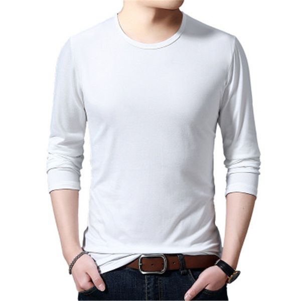 round neck solid color mens long sleeve tshirt summer trend fashion new tee casual loose male youth t-shirt, White;black
round neck solid color mens long sleeve tshirt summer trend fashion new tee casual loose male youth t-shirt, White;black