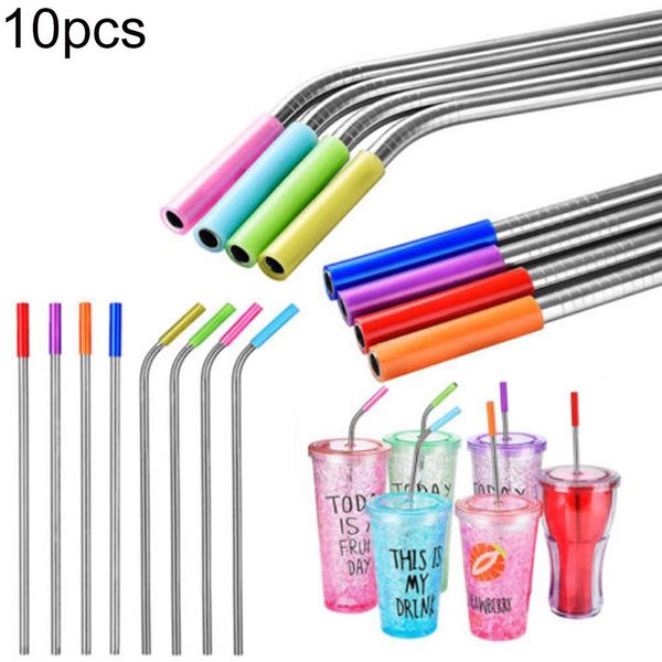 10pcs reusable silicone drink straw mate sleeve teeth shockproof bar accessory new
10pcs reusable silicone drink straw mate sleeve teeth shockproof bar accessory new