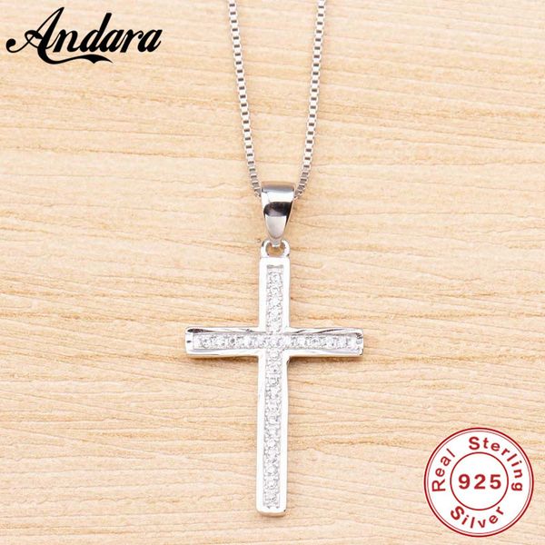 925 sterling silver necklace and pendant ladies fashion ladies cross zircon jewelry accessories necklace
925 sterling silver necklace and pendant ladies fashion ladies cross zircon jewelry accessories necklace