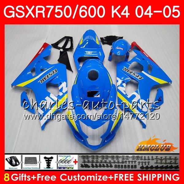 bodywork for suzuki gsxr 750 gsx r750 gsx-r600 gsxr600 04 05 7hc.0 gsxr-750 gsxr 600 04 05 k4 gsxr750 2004 2005 fairing kit new factory blue
bodywork for suzuki gsxr 750 gsx r750 gsx-r600 gsxr600 04 05 7hc.0 gsxr-750 gsxr 600 04 05 k4 gsxr750 2004 2005 fairing kit new factory blue