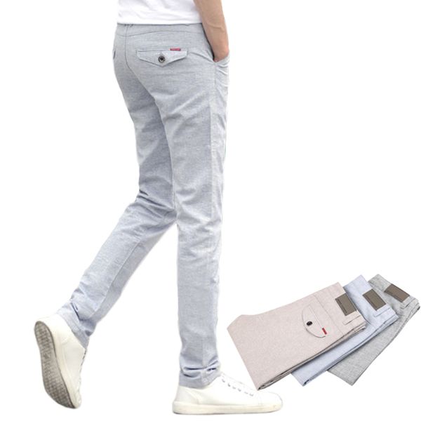 2018 new men's linen casual pants slim fit fashion business casual trousers male trouser full length straight slacks mens, Black
2018 new men's linen casual pants slim fit fashion business casual trousers male trouser full length straight slacks mens, Black