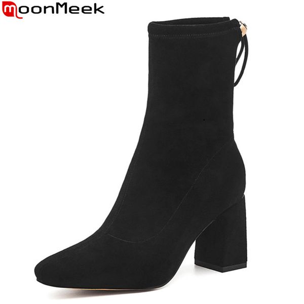 moonmeek 2020 winter keep warm ankle boots square toe high heels boots black color fashion simple women
moonmeek 2020 winter keep warm ankle boots square toe high heels boots black color fashion simple women
