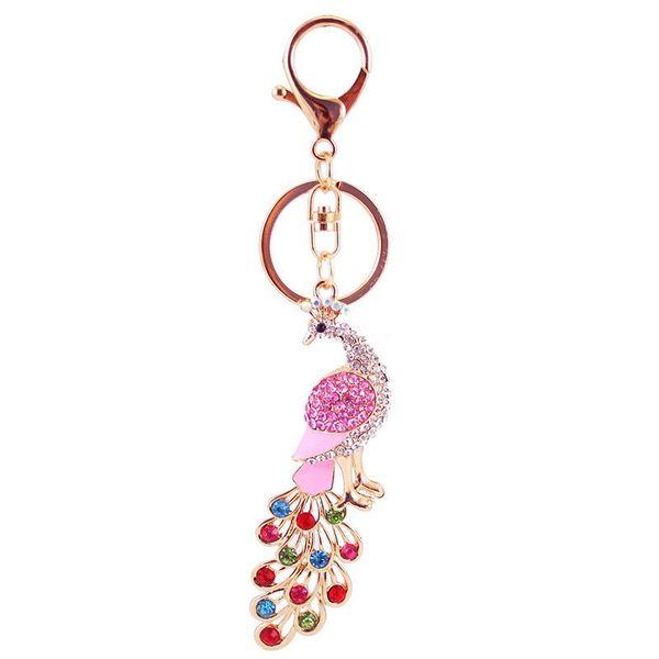cute animal peacock key rings rhinestone crystal alloy pendant lobster car key chains fashion women handbag decor accessories, Slivery;golden
cute animal peacock key rings rhinestone crystal alloy pendant lobster car key chains fashion women handbag decor accessories, Slivery;golden