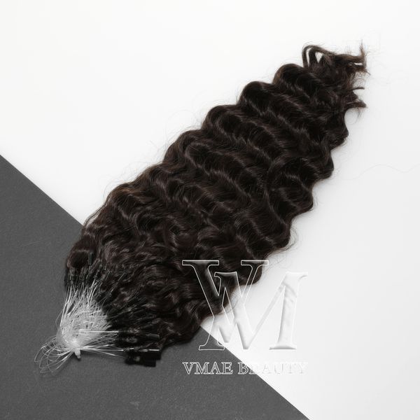 vmae micro loop ring hair extensions 100% unprocessed virgin peruvian human hair 3b curly micro loops 1g/strand #2 darkest brown 50g 100g, Black
vmae micro loop ring hair extensions 100% unprocessed virgin peruvian human hair 3b curly micro loops 1g/strand #2 darkest brown 50g 100g, Black