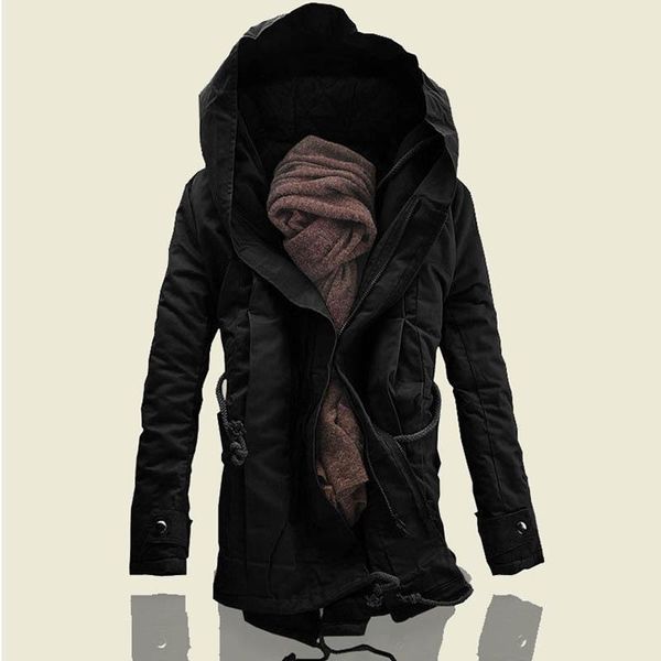 men jackets 2019 new arrival winter thicken warm overcoat windbreaker jacket hooded zipper long sleeve male coat, Black;brown
men jackets 2019 new arrival winter thicken warm overcoat windbreaker jacket hooded zipper long sleeve male coat, Black;brown
