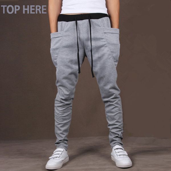 men casual pants cool design moletom big pocket here brand clothing army trousers hip hop harem pants mens joggers 8 colors, Black
men casual pants cool design moletom big pocket here brand clothing army trousers hip hop harem pants mens joggers 8 colors, Black