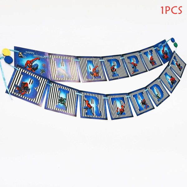 1pc/set spiderman pennant bunting birthday party flag banners kids cartoon birthday party supplies decoration flag other event party supp
1pc/set spiderman pennant bunting birthday party flag banners kids cartoon birthday party supplies decoration flag other event party supp