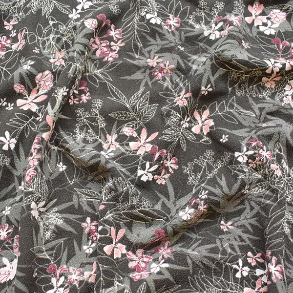 1meters price,super thick ramie chiffon spring and summer printed fabric dark brown bottom messy flower impervious fabric, Black;white
1meters price,super thick ramie chiffon spring and summer printed fabric dark brown bottom messy flower impervious fabric, Black;white