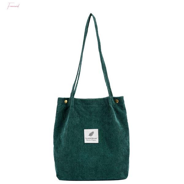 high capacity women corduroy tote ladies casual solid color shoulder bag foldable reusable women shopping beach bag l5
high capacity women corduroy tote ladies casual solid color shoulder bag foldable reusable women shopping beach bag l5