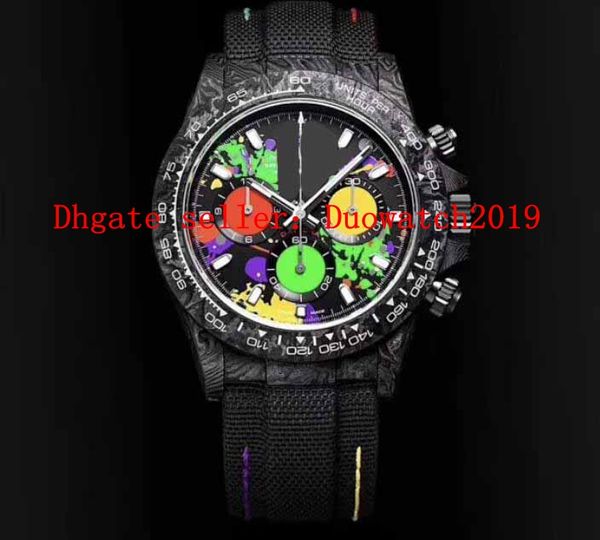 mens yellow wwf factory diw black carbon fc/ny black eta 7750 full forged carbon bezel chronograph movement automatic watches, Slivery;brown
mens yellow wwf factory diw black carbon fc/ny black eta 7750 full forged carbon bezel chronograph movement automatic watches, Slivery;brown