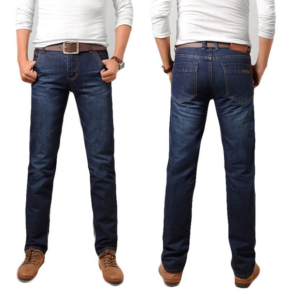 2020 autumn jeans men casual business cotton force denim trousers slim fit jeans spring straight denim pants male thin men, Blue
2020 autumn jeans men casual business cotton force denim trousers slim fit jeans spring straight denim pants male thin men, Blue