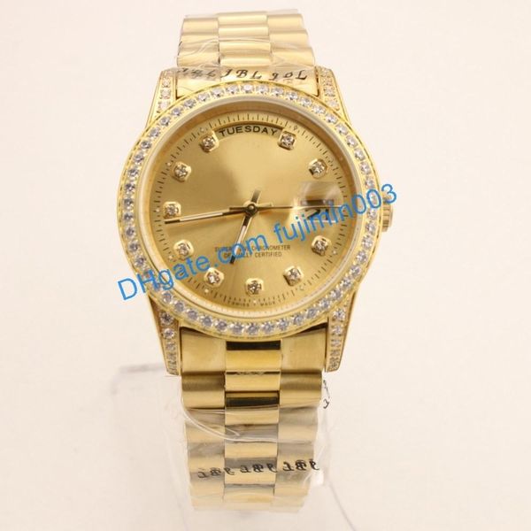 2019 classic men 36mm automatic mechanical watch royal oak no battery sweeping stainless steel clock daydate model watches 20, Slivery;brown
2019 classic men 36mm automatic mechanical watch royal oak no battery sweeping stainless steel clock daydate model watches 20, Slivery;brown