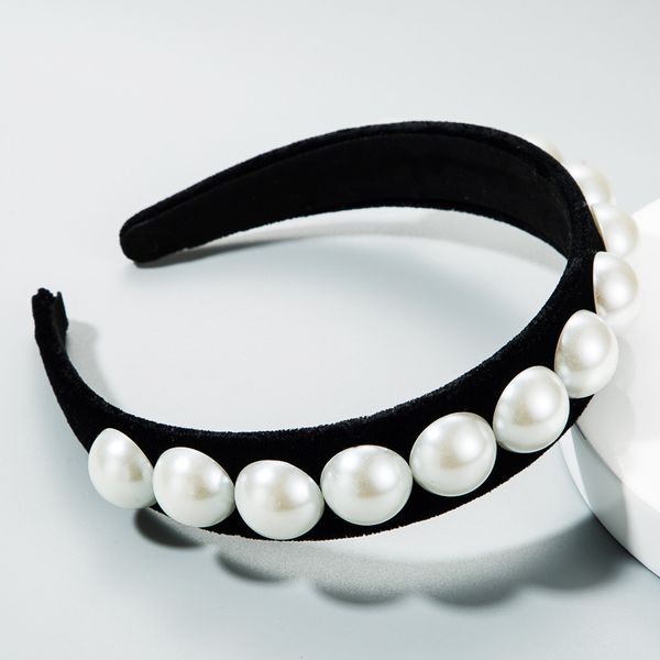creative wind baroque pearl hair band female palace wind gold velvet hair band hair accessories, Silver
creative wind baroque pearl hair band female palace wind gold velvet hair band hair accessories, Silver