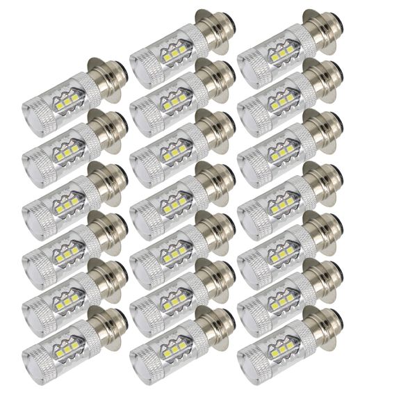 ysy new 20pcs h6m p15d 2835 chips 16leds 12v dc white light bulbs headlights motorcycle scooter autocycle ligthts
ysy new 20pcs h6m p15d 2835 chips 16leds 12v dc white light bulbs headlights motorcycle scooter autocycle ligthts