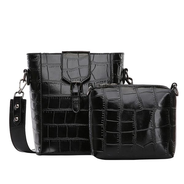 2pcs retro alligator bucket bags women crocodile pattern handbag capacity casual crossbody bags messenger shoulder bag #38
2pcs retro alligator bucket bags women crocodile pattern handbag capacity casual crossbody bags messenger shoulder bag #38