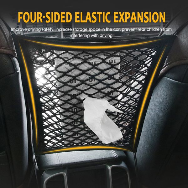 strong elastic car auto mesh net bag between car organizer seat back storage bag luggage holder pocket net in the trunk network
strong elastic car auto mesh net bag between car organizer seat back storage bag luggage holder pocket net in the trunk network