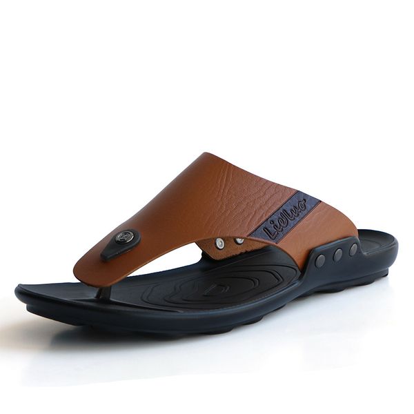 men sandals pu leather shoes for male outdoor casual beach flip flops fashion non-slip resistant retro soft wholesale mx200617, Black
men sandals pu leather shoes for male outdoor casual beach flip flops fashion non-slip resistant retro soft wholesale mx200617, Black