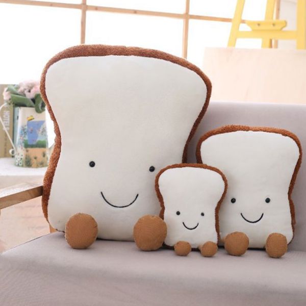 cartoon bread toast pillow fun plush toy doll children gift home sofa decor car styling
cartoon bread toast pillow fun plush toy doll children gift home sofa decor car styling