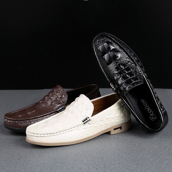 new men shoes casual breathable genuine leather shoes men loafers comfortable moccasins breathable slip flats driving 2019, Black
new men shoes casual breathable genuine leather shoes men loafers comfortable moccasins breathable slip flats driving 2019, Black