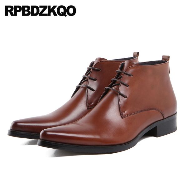 pointed toe oxford plus size brown lace up shoes formal booties ankle high chunky mens zipper dress boots full grain leather, Black
pointed toe oxford plus size brown lace up shoes formal booties ankle high chunky mens zipper dress boots full grain leather, Black
