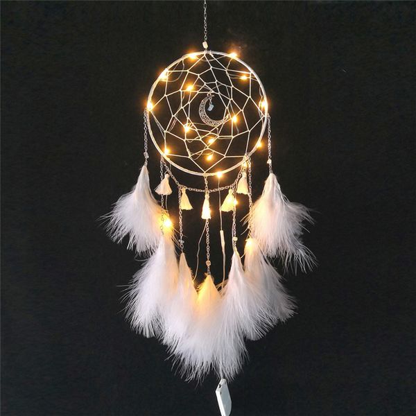 1pc dream catcher led handmade feathers night light hanging home room decoration baby wall decor for baby bed bumper decoration
1pc dream catcher led handmade feathers night light hanging home room decoration baby wall decor for baby bed bumper decoration