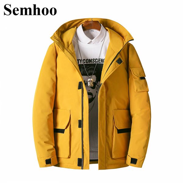 2019 winter new men's down jacket outerwear thick warm jacket men's tooling casual hooded loose coat plus size m---3xl, Black
2019 winter new men's down jacket outerwear thick warm jacket men's tooling casual hooded loose coat plus size m---3xl, Black