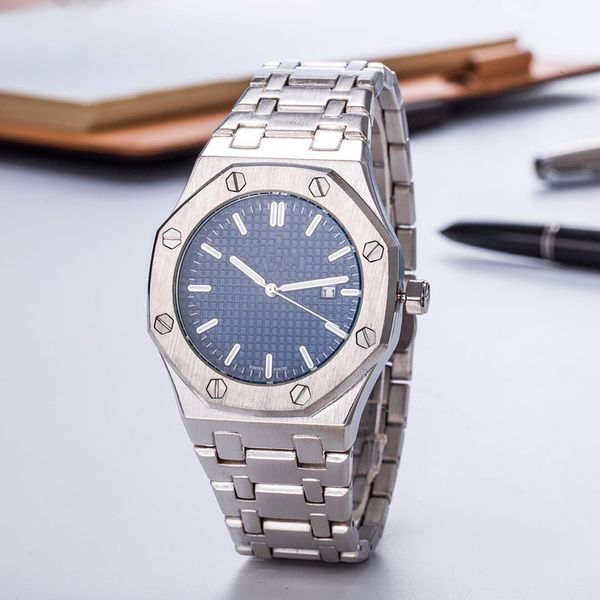 luxuy men women sport watch royal oak stainless steel blue dial 40mm offshore mens quartz movement sport wristwatches designer watches, Slivery;brown
luxuy men women sport watch royal oak stainless steel blue dial 40mm offshore mens quartz movement sport wristwatches designer watches, Slivery;brown
