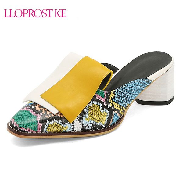 lloprost ke high heel women shoes snake print strange style high heel mules shoes mixed colors square toe pumps ladies big size, Black
lloprost ke high heel women shoes snake print strange style high heel mules shoes mixed colors square toe pumps ladies big size, Black