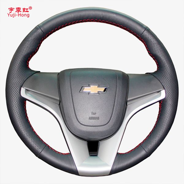 yuji-hong artificial leather car steering wheel covers case for cruze 2009-2015 trax tracker aveo hand-stitched cover
yuji-hong artificial leather car steering wheel covers case for cruze 2009-2015 trax tracker aveo hand-stitched cover