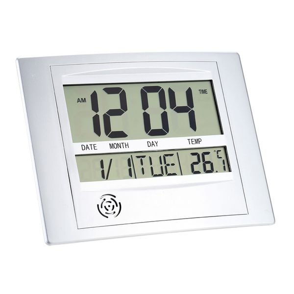 wireless digital wall clock indoor temperature electric desk clock easy-reading big lcd display weather station
wireless digital wall clock indoor temperature electric desk clock easy-reading big lcd display weather station
