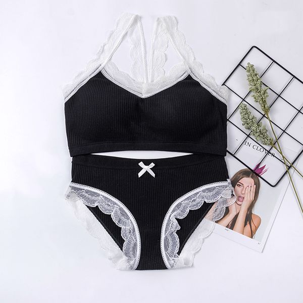 bras sets female bra set seamless lingerie active brief cotton comfortable breathable wire underwear women, Red;black
bras sets female bra set seamless lingerie active brief cotton comfortable breathable wire underwear women, Red;black