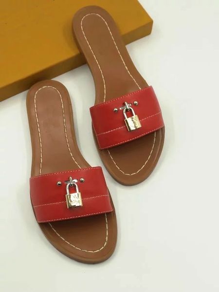 2019 lock it leather designer sandals red fashion 35-41 women sandal horse brand with box lady fashion dust bag mini slippers flat slippers, Black
2019 lock it leather designer sandals red fashion 35-41 women sandal horse brand with box lady fashion dust bag mini slippers flat slippers, Black