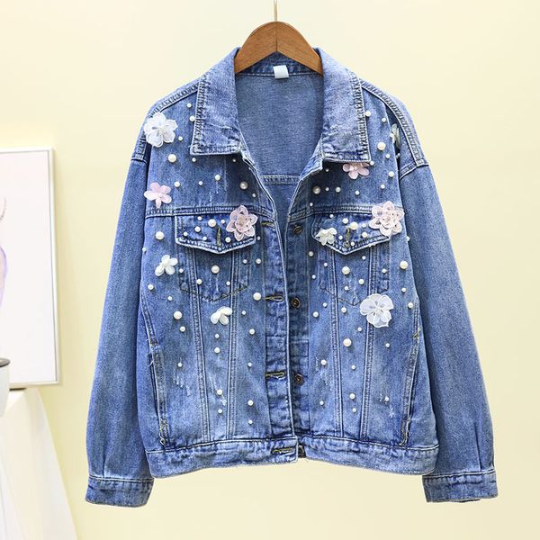 2019 весна осень новый женский джинсовая куртка свободные бисером цветок короткое пальто женская мода с длинными рукавами джинсовая верхняя, Black;brown
2019 весна осень новый женский джинсовая куртка свободные бисером цветок короткое пальто женская мода с длинными рукавами джинсовая верхняя, Black;brown