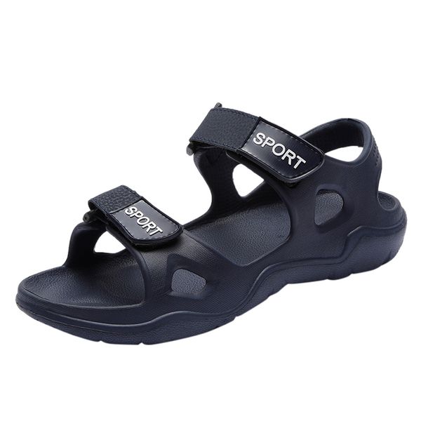 #35 new casual men soft sandals comfortable mens beach slippers solid hook hollow out casual breathable flats sandals shoes, Black
#35 new casual men soft sandals comfortable mens beach slippers solid hook hollow out casual breathable flats sandals shoes, Black