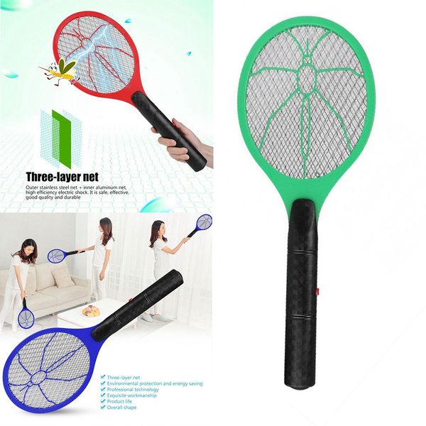 2019 wholesale fly swatter electric 3-layers mesh pest repeller wireless long handle bug zapper battery powered racket
2019 wholesale fly swatter electric 3-layers mesh pest repeller wireless long handle bug zapper battery powered racket