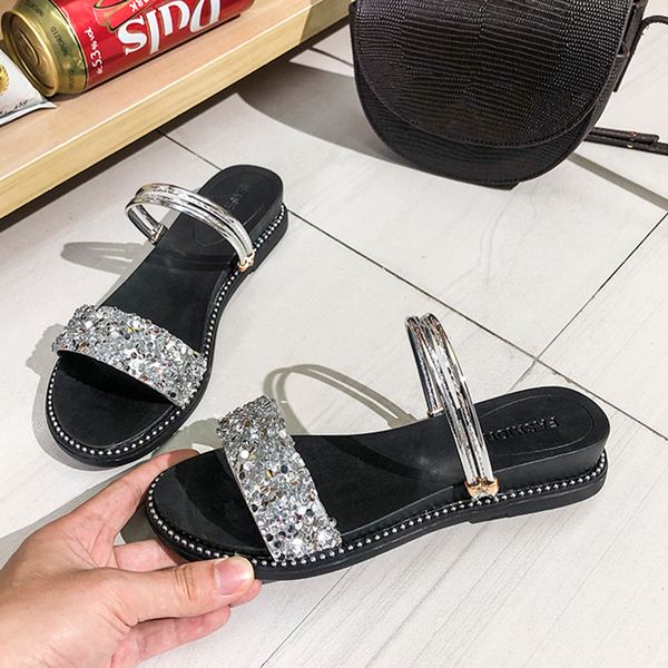 dropshippingfashion блестки квадратных каблуки сандалии лета женщин open toe серебро золото тапочки женщина casual ремень слайды mujer, Black
dropshippingfashion блестки квадратных каблуки сандалии лета женщин open toe серебро золото тапочки женщина casual ремень слайды mujer, Black